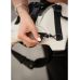 Велика жіноча поясна сумка бананка Sambag DynamicDart сіра