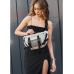 Велика жіноча поясна сумка бананка Sambag DynamicDart сіра
