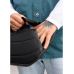 Велика чорна чоловіча поясна сумка бананка Sambag DynamicDart