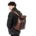 Рюкзак рол Sambag RollTop шоколадний чоловічий