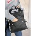 Рюкзак ролл Sambag жіночий RollTop Milton Flap чорний