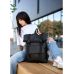 Рюкзак ролл Sambag жіночий RollTop Milton Flap чорний