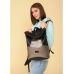Рюкзак ролл Sambag RollTop MQN Чорний з битим сріблом