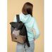 Рюкзак ролл Sambag RollTop MQN Чорний з битим сріблом