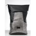 Рюкзак ролл Sambag RollTop MQN Чорний з битим сріблом