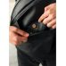 Cумка через плече слінг Sambag Brooklyn MSH чорний з перфорацією