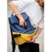 Рюкзак Sambag ReneDouble жевто-голобуй
