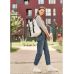 Жіночий рюкзак ролл Sambag RollTop LSH білий
