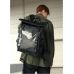Чоловічий рюкзак Sambag RollTop Hacking чорний