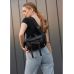 Велика жіноча  сумка бананка Sambag DynamicDart чорна