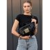 Велика жіноча  сумка бананка Sambag DynamicDart чорна
