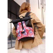Рюкзак ролл Sambag унисекс RollTop KQN  принт "Kvarel"
