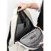 Жіночий рюкзак Sambag Zard Urban сірий шовк
