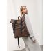 Рюкзак ролл Sambag унісекс RollTop Zard шоколадний