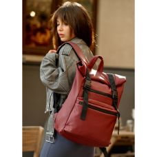Рюкзак ролл Sambag унісекс RollTop Zard бордо