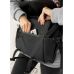 Жіноча  Сумка для ноутбука Sambag чорна з перфорацією