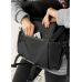 Жіноча  Сумка для ноутбука Sambag чорна з перфорацією