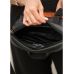 Велика жіноча поясна сумка бананка Sambag DynamicDart чорно-оранжева