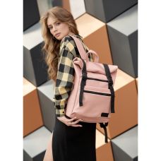 Рюкзак ролл Sambag жіночий RollTop LTT пудра