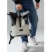 Рюкзак ролл Sambag унисекс RollTop KQN чорно-сірий