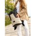 Рюкзак ролл Sambag унисекс RollTop KQN чорно-сірий