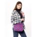 Сумка Кросбоді Rose SRN black фіолетова