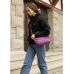 Сумка Кросбоді Rose SRN black фіолетова