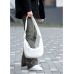 Жіноча сумка Sambag хобо S біла