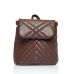 Жіночий рюкзак Sambag Loft QSH шоколадний