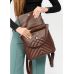Жіночий рюкзак Sambag Loft QSH шоколадний