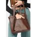 Жіночий рюкзак Sambag Loft QSH шоколадний