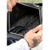 Сумка через плече бананка Sambag Holster MSH чорна з перфорацією