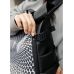 Жіночий рюкзак Sambag RollTop Hacking чорний принт "Zebra"