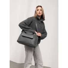 Жіноча сумка Sambag Vogue графітова