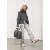 Жіноча сумка Sambag Vogue графітова