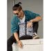 Рюкзак рол Sambag RollTop X чорний принт "Graphity"