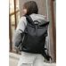 Рюкзак рол Sambag RollTop Double тканевий чорний