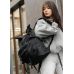 Рюкзак рол Sambag RollTop Double тканевий чорний