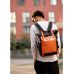 Чоловічий рюкзак Sambag RollTop Hacking чорно-оранжевий