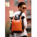 Чоловічий рюкзак Sambag RollTop Hacking чорно-оранжевий