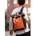 Чоловічий рюкзак Sambag RollTop Hacking чорно-оранжевий