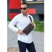 Чоловіча шкіряна сумка бананка Sambag 0ST коричнева шкіра