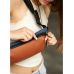 Сумка на пояс бананка Sambag Holster MSH рижа з джинсом 