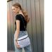 Жіноча сумка Sambag Milano SZS  белая с  цветочным принтом