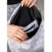 Жіноча сумка Sambag Milano SZS  белая с  цветочным принтом