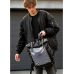 Чоловічий рюкзак Sambag RollTop Hacking чорний принт "Illusion"