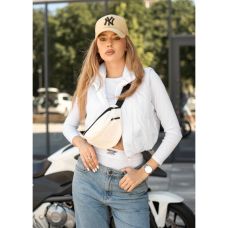 Жіноча сумка на пояс бананка Sambag Urban One білий