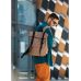 Чоловічий рюкзак ролл Sambag  RollTop Milton коричневий тканевий