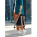 Чоловічий рюкзак ролл Sambag  RollTop Milton коричневий тканевий