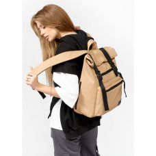 Рюкзак ролл Sambag жіночий RollTop Zard бежевий